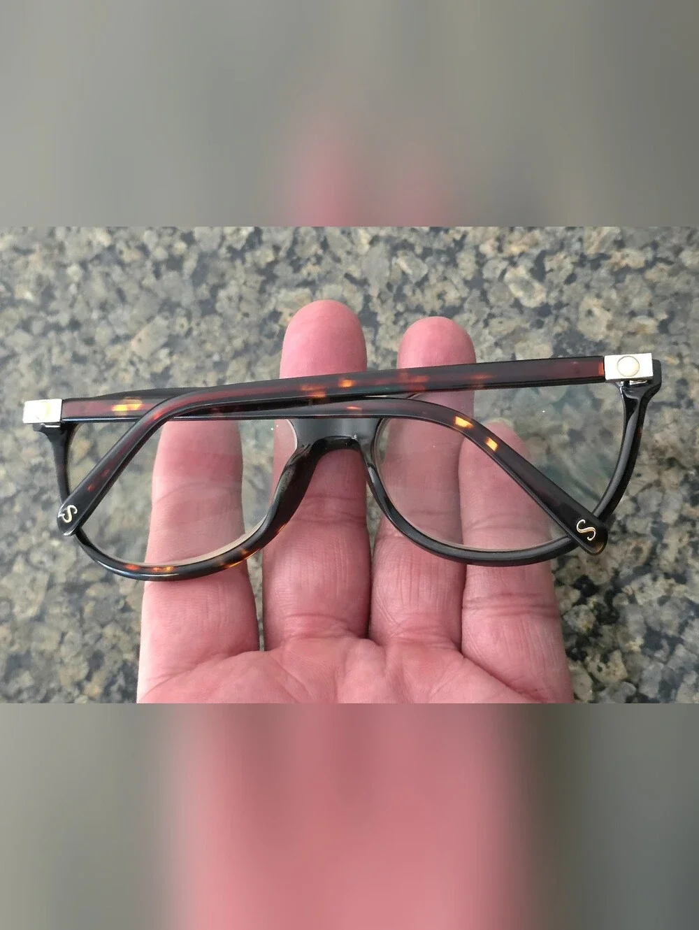 Sensaya SYCF01 eyeglassesdesign in France tortoiseshell colorway Frames only